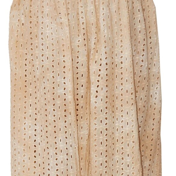 Free People Sweet Tea Eyelet Washed Lounge Trousers Embroidered Pants XS - Picture 7 of 7